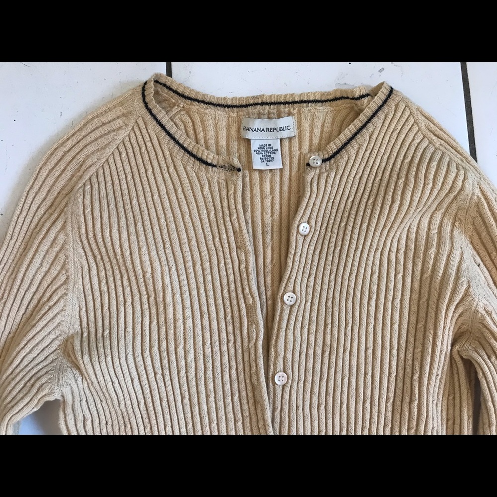 Banana republic cardigan vintage sweater